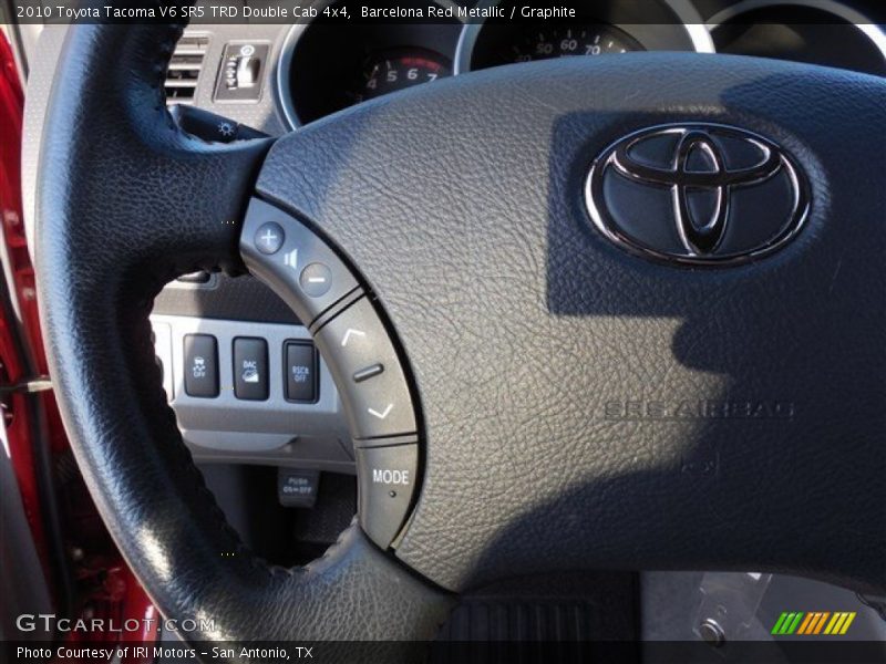 Barcelona Red Metallic / Graphite 2010 Toyota Tacoma V6 SR5 TRD Double Cab 4x4