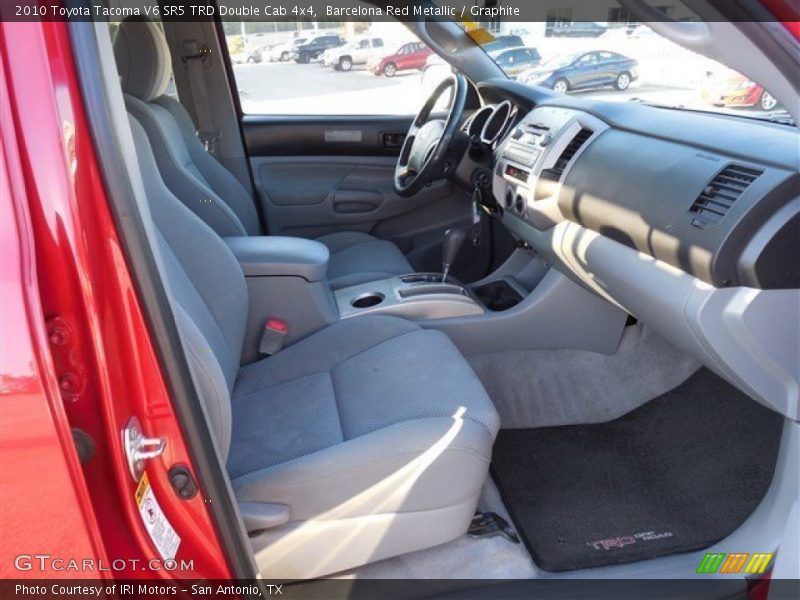 Barcelona Red Metallic / Graphite 2010 Toyota Tacoma V6 SR5 TRD Double Cab 4x4