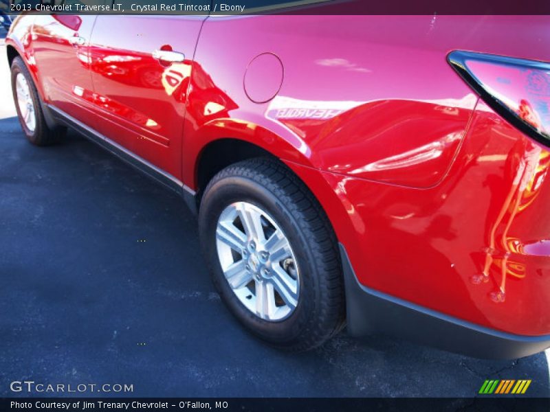 Crystal Red Tintcoat / Ebony 2013 Chevrolet Traverse LT