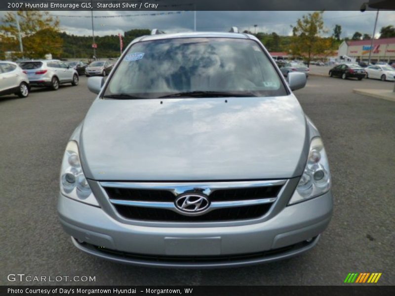 Stardust Silver / Gray 2007 Hyundai Entourage GLS
