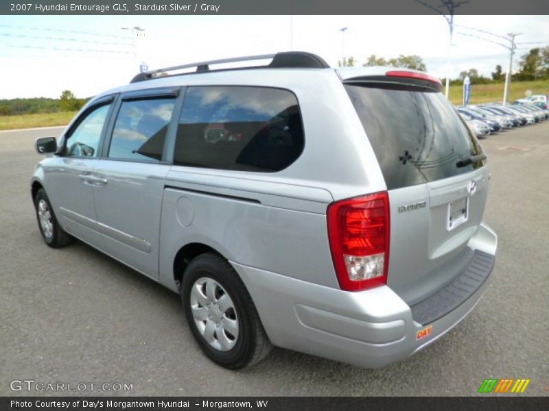 Stardust Silver / Gray 2007 Hyundai Entourage GLS