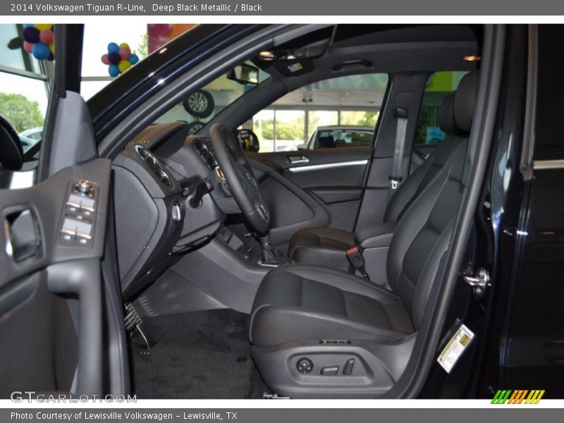  2014 Tiguan R-Line Black Interior