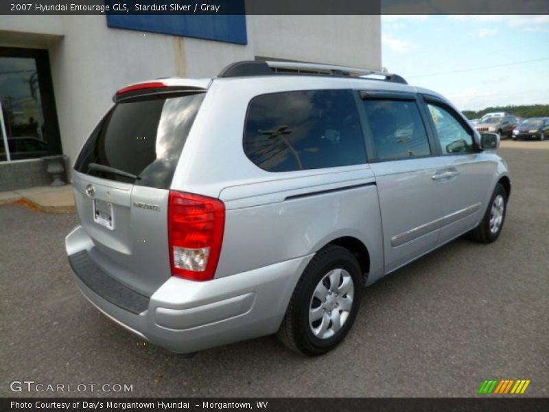 Stardust Silver / Gray 2007 Hyundai Entourage GLS