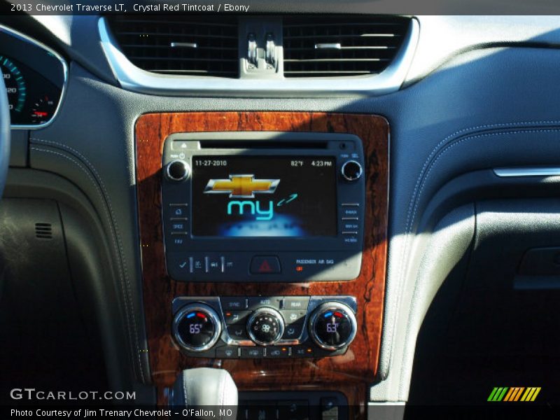 Crystal Red Tintcoat / Ebony 2013 Chevrolet Traverse LT