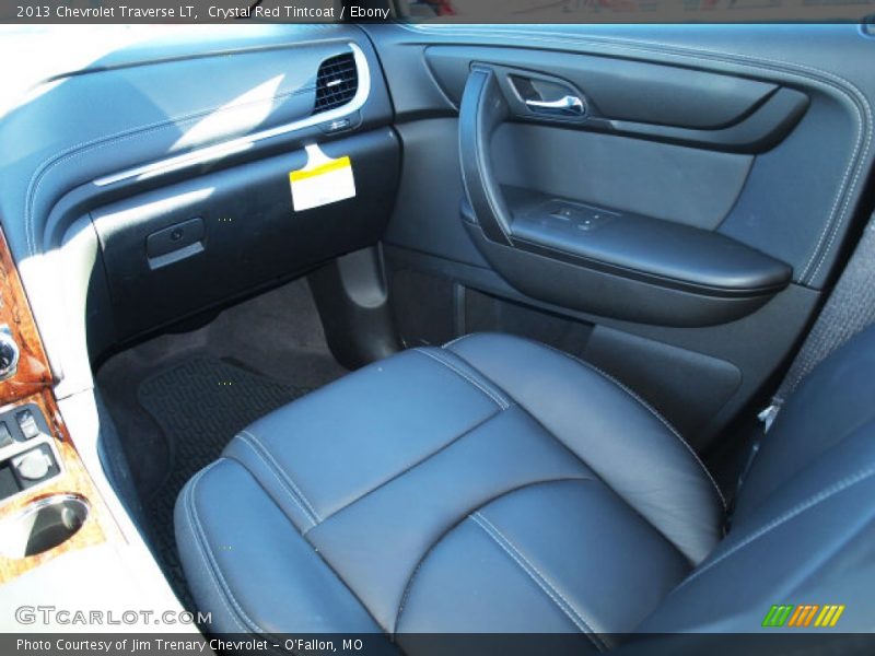 Crystal Red Tintcoat / Ebony 2013 Chevrolet Traverse LT