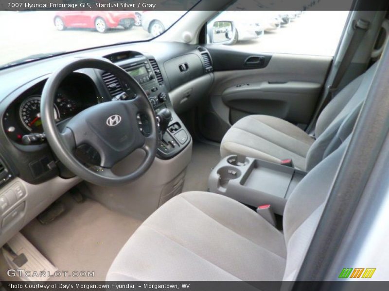 Stardust Silver / Gray 2007 Hyundai Entourage GLS