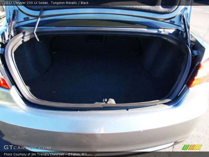 Tungsten Metallic / Black 2012 Chrysler 200 LX Sedan