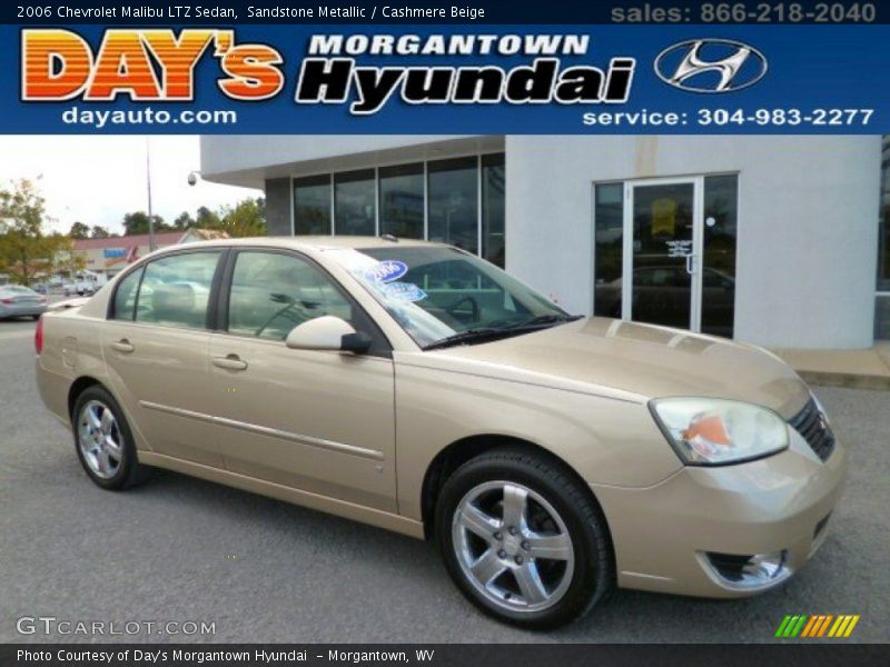 Sandstone Metallic / Cashmere Beige 2006 Chevrolet Malibu LTZ Sedan