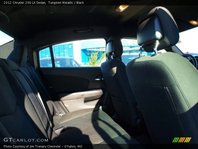 Tungsten Metallic / Black 2012 Chrysler 200 LX Sedan