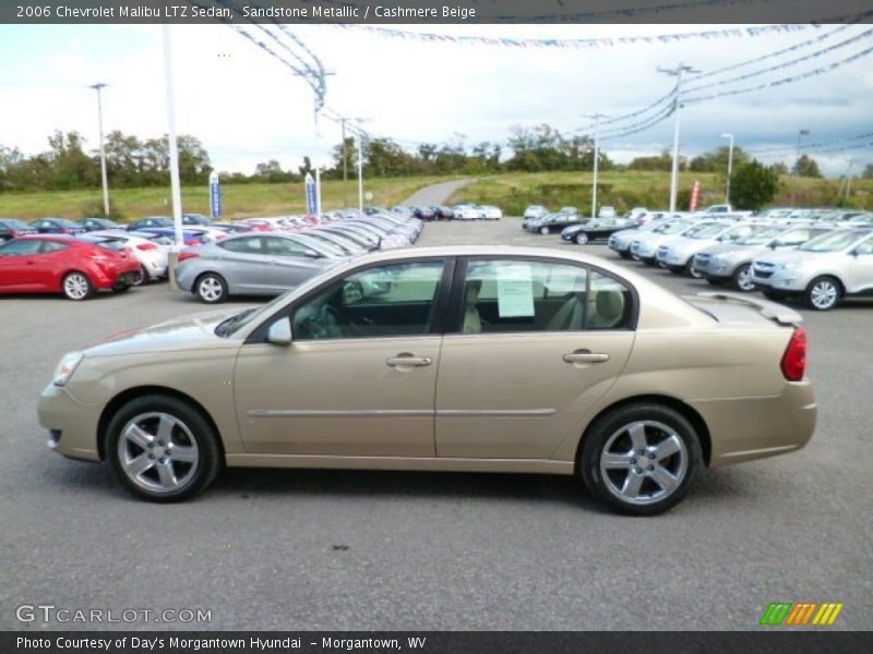 Sandstone Metallic / Cashmere Beige 2006 Chevrolet Malibu LTZ Sedan