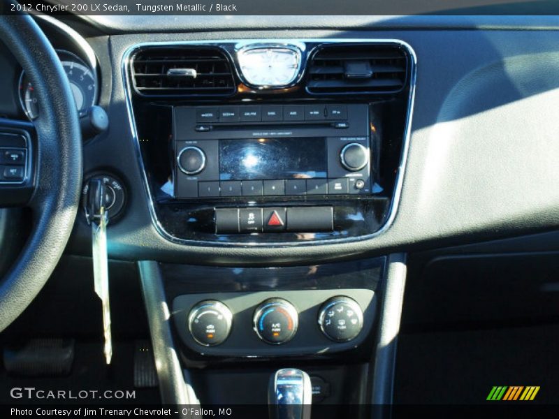 Tungsten Metallic / Black 2012 Chrysler 200 LX Sedan