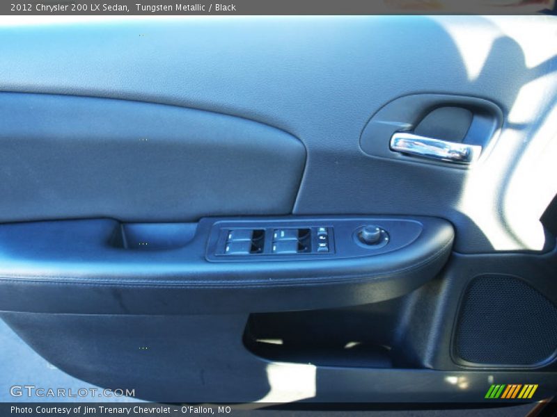 Tungsten Metallic / Black 2012 Chrysler 200 LX Sedan