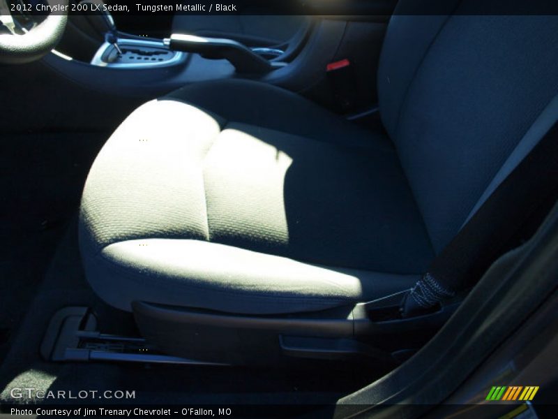 Tungsten Metallic / Black 2012 Chrysler 200 LX Sedan