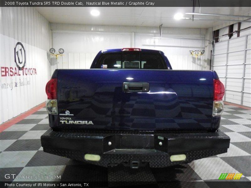 Nautical Blue Metallic / Graphite Gray 2008 Toyota Tundra SR5 TRD Double Cab