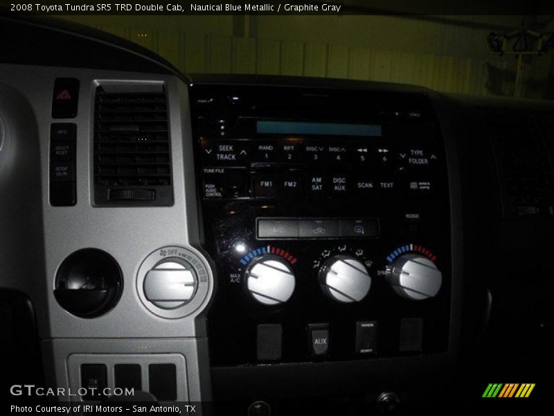 Nautical Blue Metallic / Graphite Gray 2008 Toyota Tundra SR5 TRD Double Cab