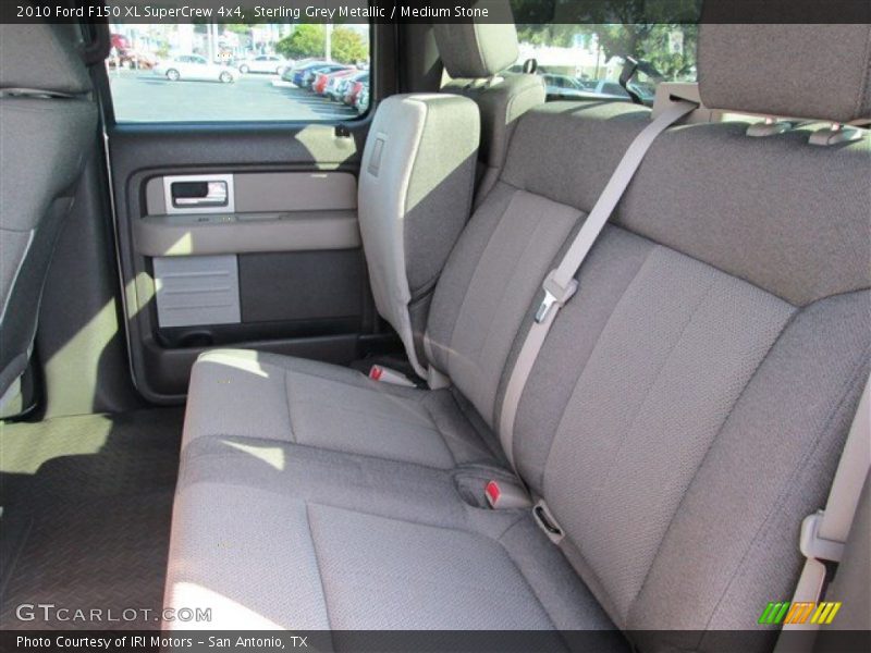 Sterling Grey Metallic / Medium Stone 2010 Ford F150 XL SuperCrew 4x4