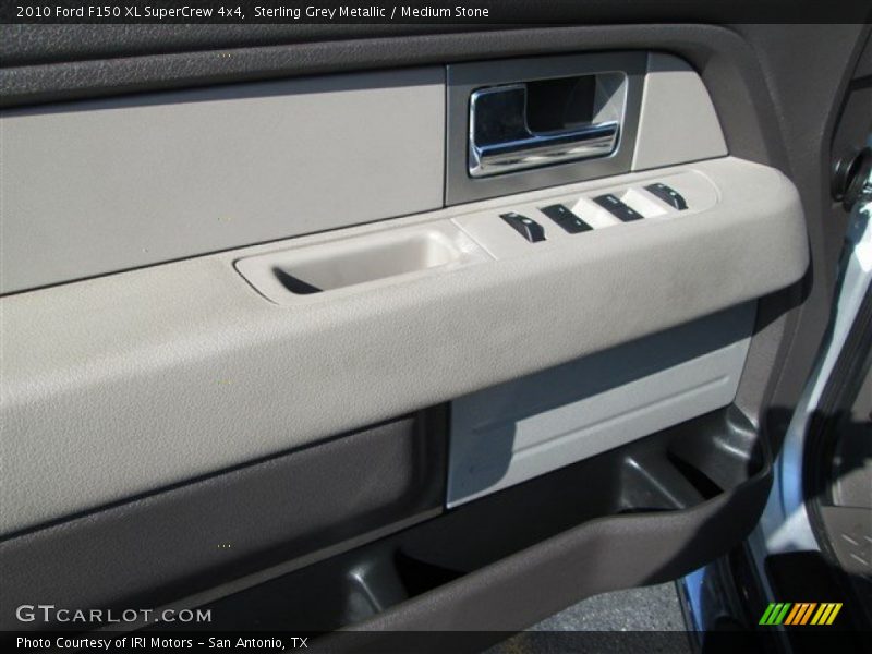 Sterling Grey Metallic / Medium Stone 2010 Ford F150 XL SuperCrew 4x4