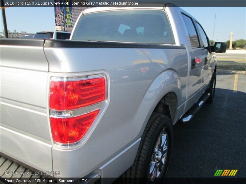Sterling Grey Metallic / Medium Stone 2010 Ford F150 XL SuperCrew 4x4