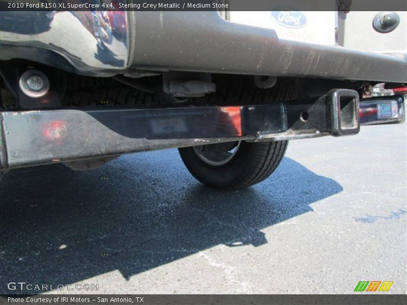 Sterling Grey Metallic / Medium Stone 2010 Ford F150 XL SuperCrew 4x4