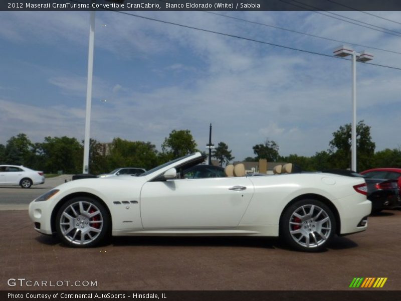  2012 GranTurismo Convertible GranCabrio Bianco Eldorado (White)