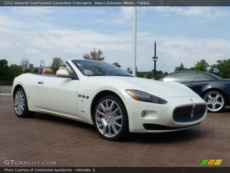 Front 3/4 View of 2012 GranTurismo Convertible GranCabrio