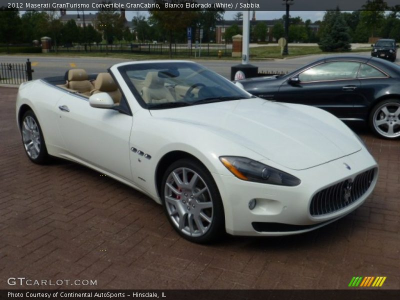 Front 3/4 View of 2012 GranTurismo Convertible GranCabrio