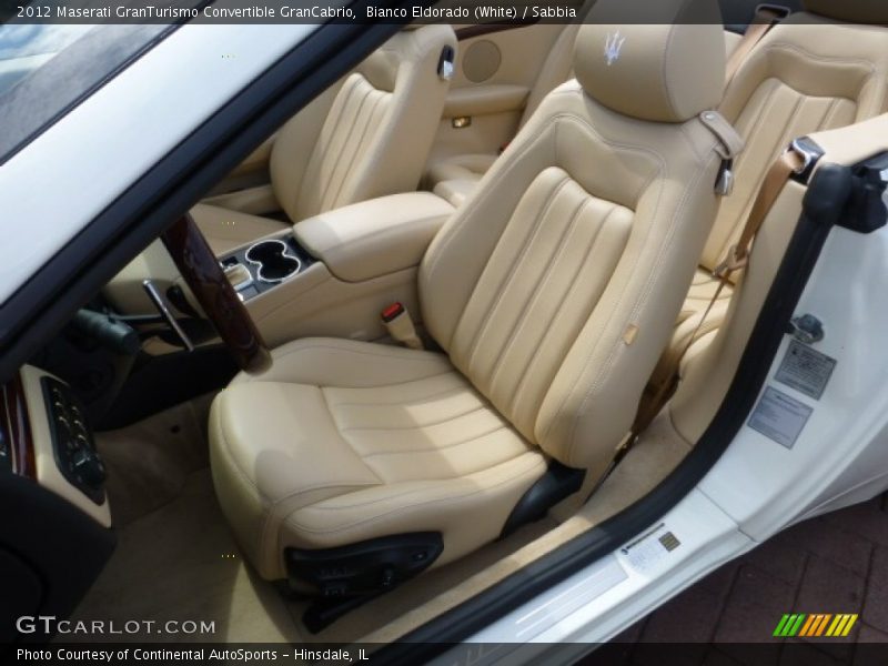 Front Seat of 2012 GranTurismo Convertible GranCabrio