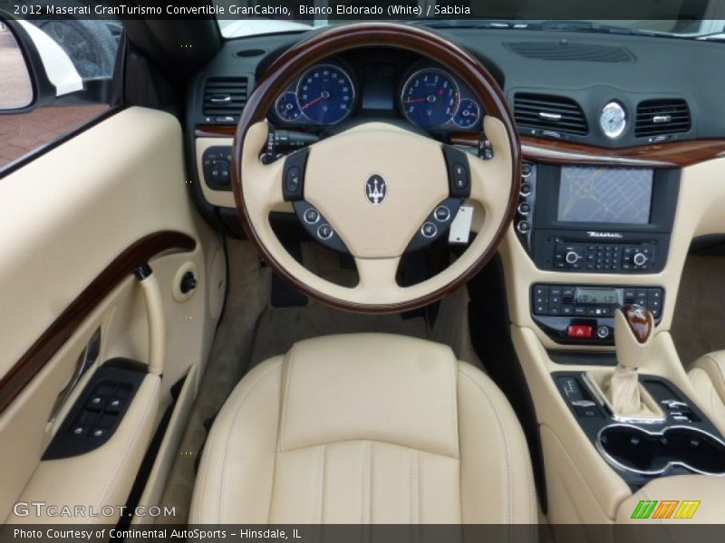 Dashboard of 2012 GranTurismo Convertible GranCabrio