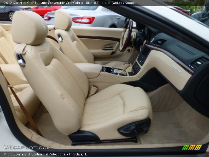 Front Seat of 2012 GranTurismo Convertible GranCabrio