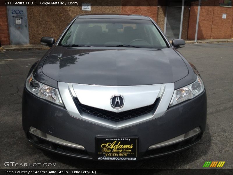 Grigio Metallic / Ebony 2010 Acura TL 3.5