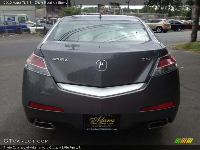 Grigio Metallic / Ebony 2010 Acura TL 3.5
