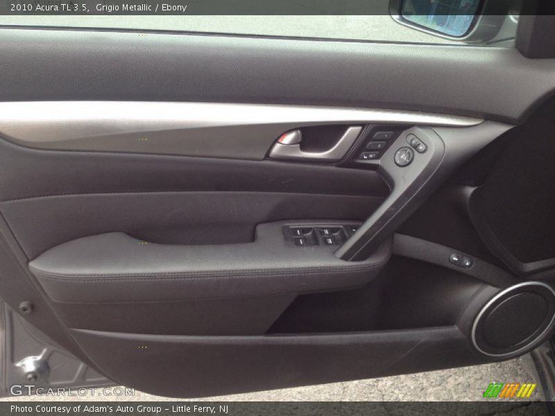 Grigio Metallic / Ebony 2010 Acura TL 3.5