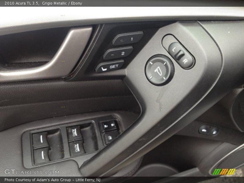 Grigio Metallic / Ebony 2010 Acura TL 3.5