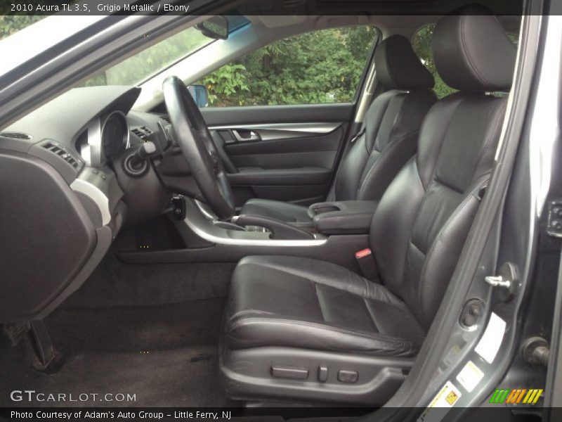 Grigio Metallic / Ebony 2010 Acura TL 3.5