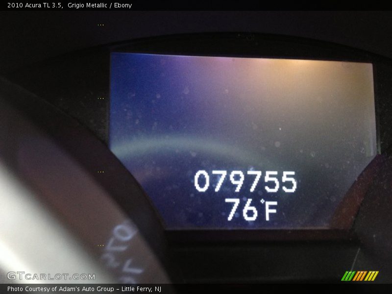 Grigio Metallic / Ebony 2010 Acura TL 3.5