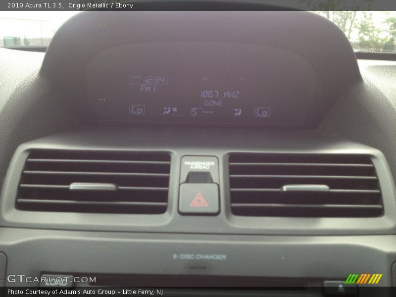 Grigio Metallic / Ebony 2010 Acura TL 3.5