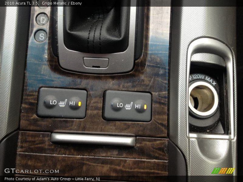 Grigio Metallic / Ebony 2010 Acura TL 3.5