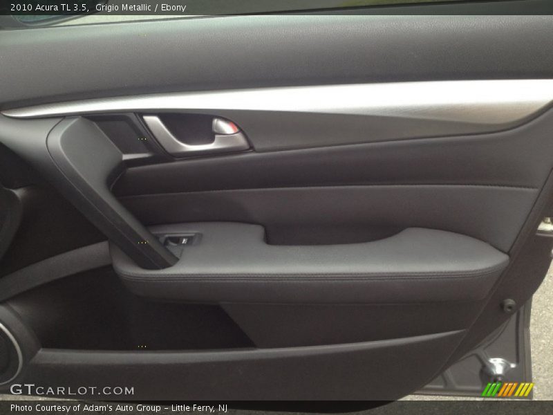 Grigio Metallic / Ebony 2010 Acura TL 3.5