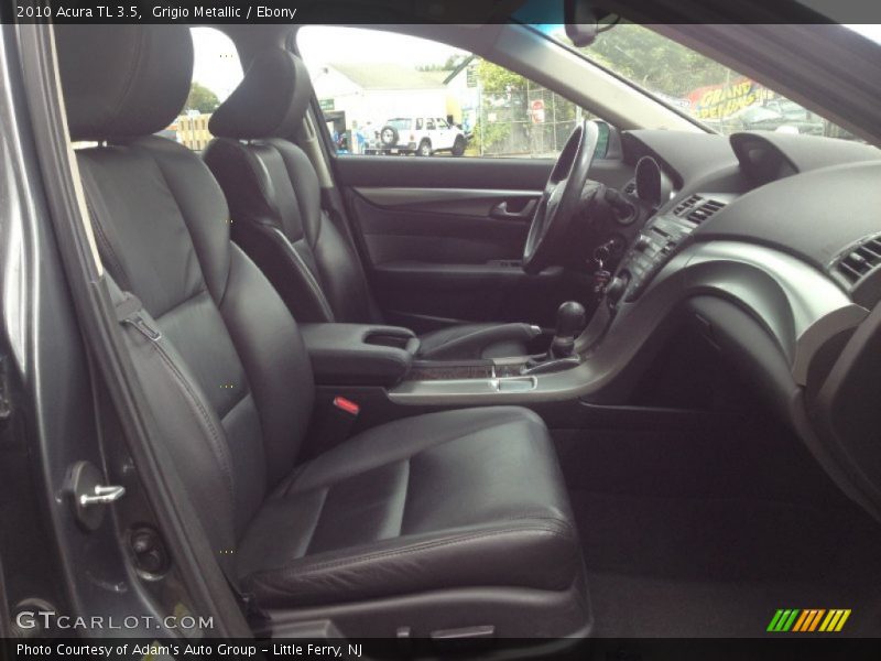 Grigio Metallic / Ebony 2010 Acura TL 3.5