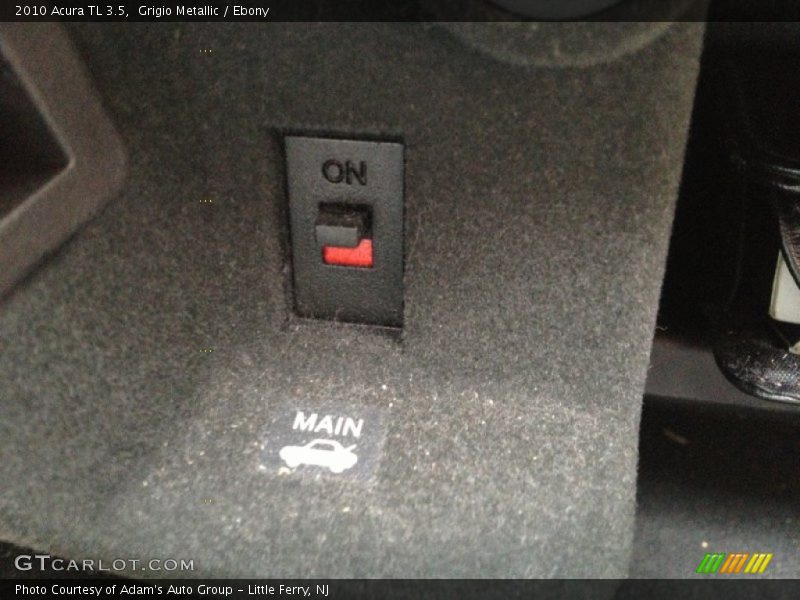 Grigio Metallic / Ebony 2010 Acura TL 3.5