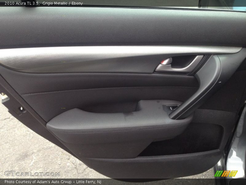Grigio Metallic / Ebony 2010 Acura TL 3.5