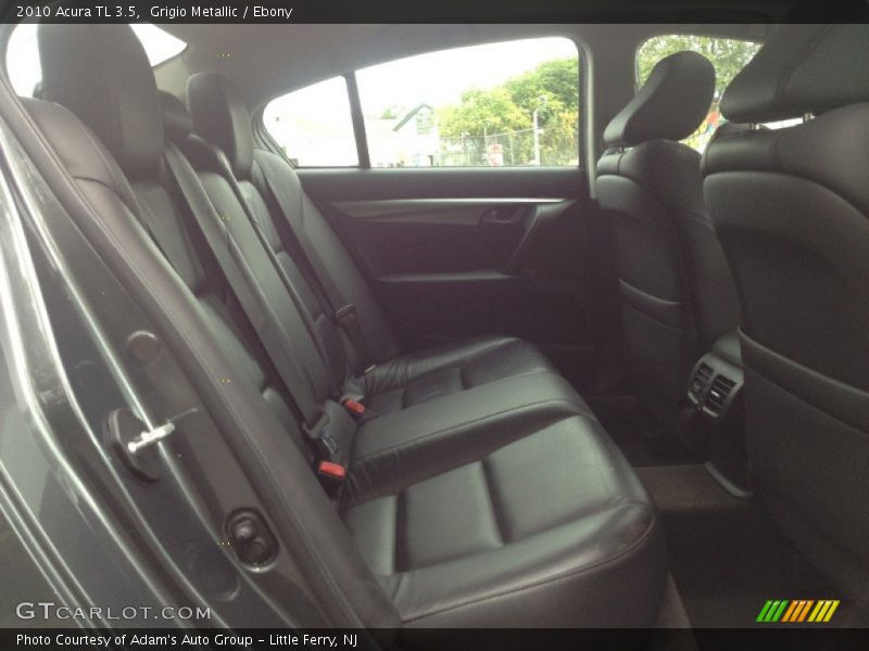 Grigio Metallic / Ebony 2010 Acura TL 3.5