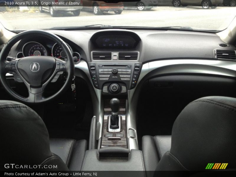 Grigio Metallic / Ebony 2010 Acura TL 3.5