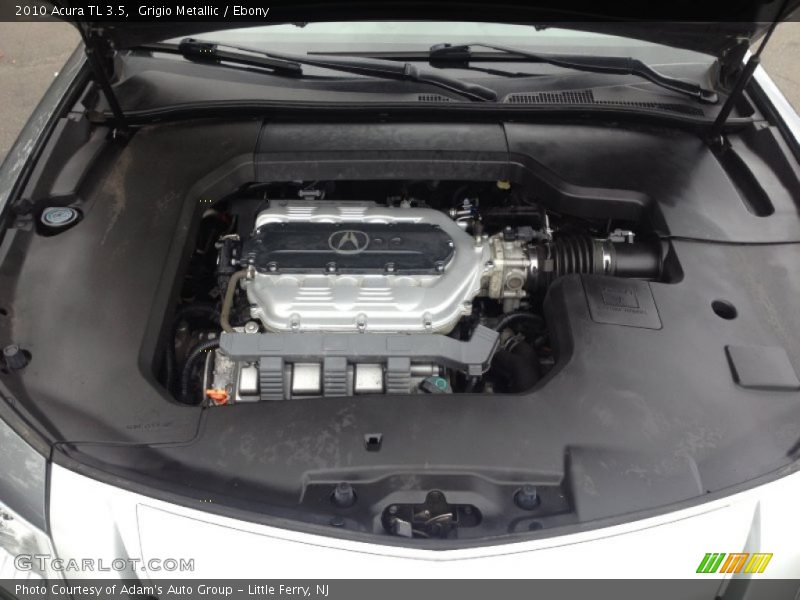 Grigio Metallic / Ebony 2010 Acura TL 3.5