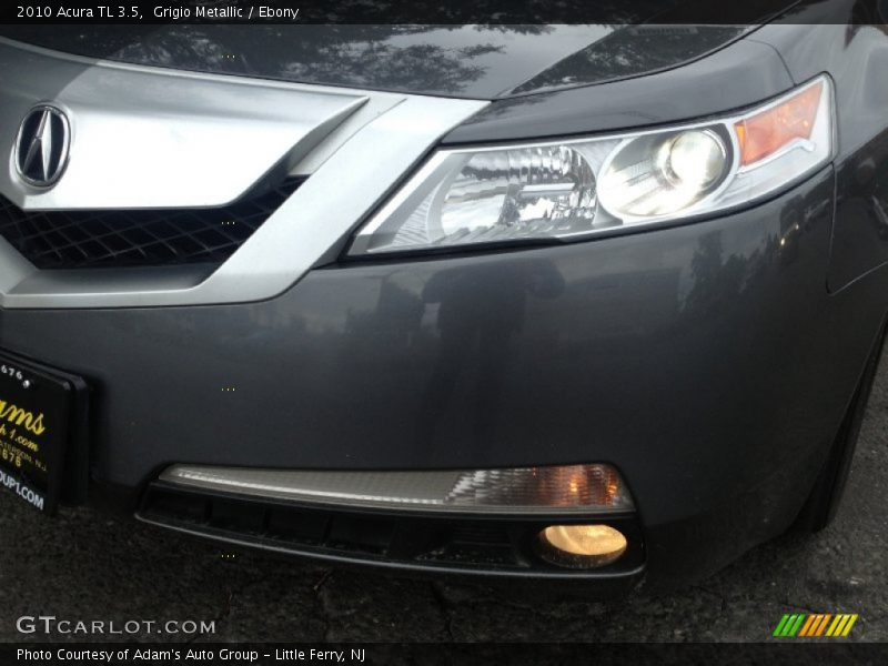 Grigio Metallic / Ebony 2010 Acura TL 3.5
