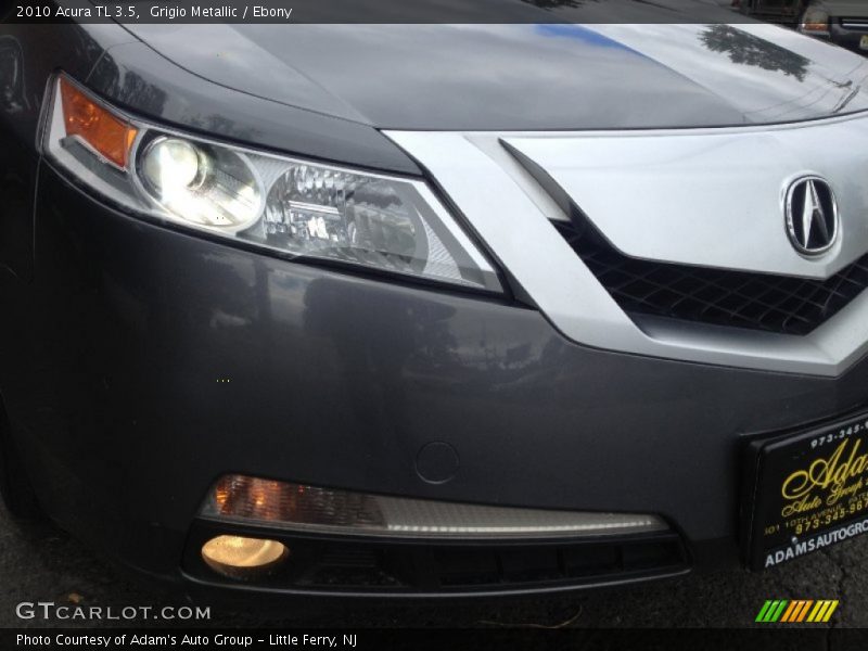 Grigio Metallic / Ebony 2010 Acura TL 3.5