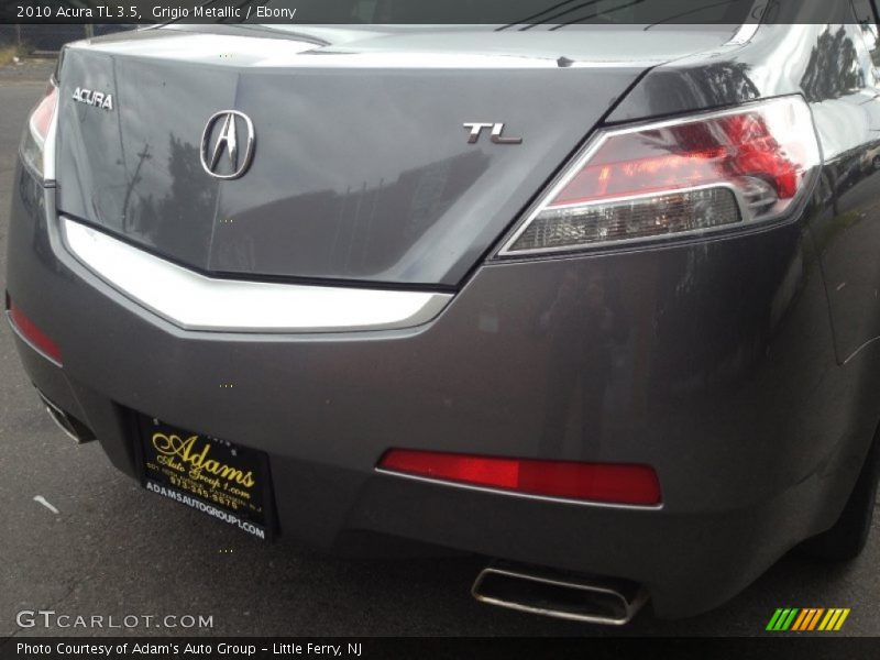 Grigio Metallic / Ebony 2010 Acura TL 3.5