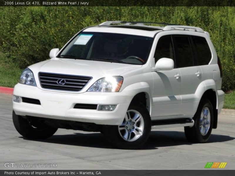 Blizzard White Pearl / Ivory 2006 Lexus GX 470