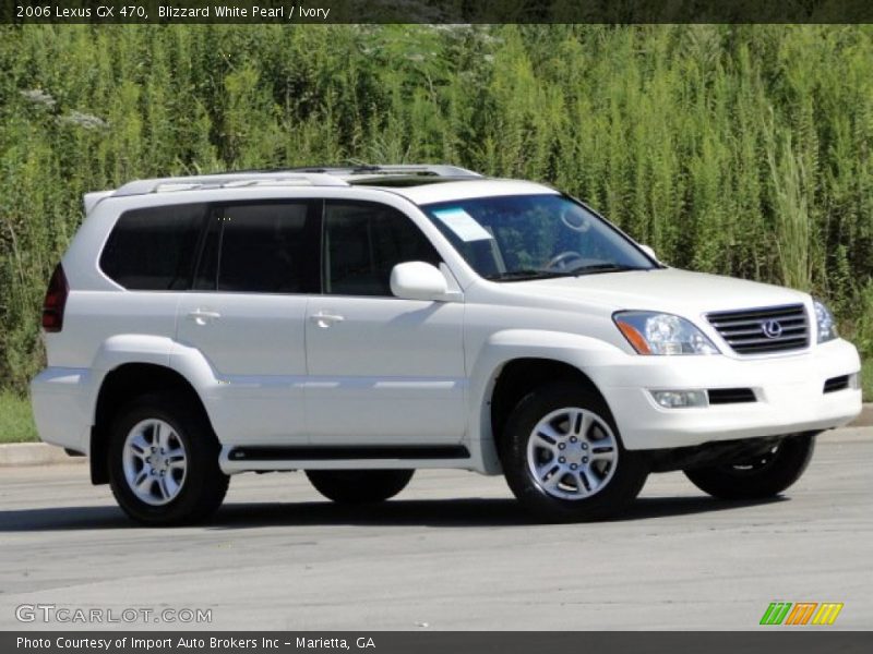 Blizzard White Pearl / Ivory 2006 Lexus GX 470
