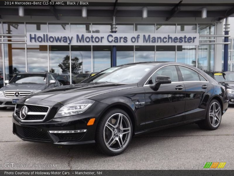 Black / Black 2014 Mercedes-Benz CLS 63 AMG